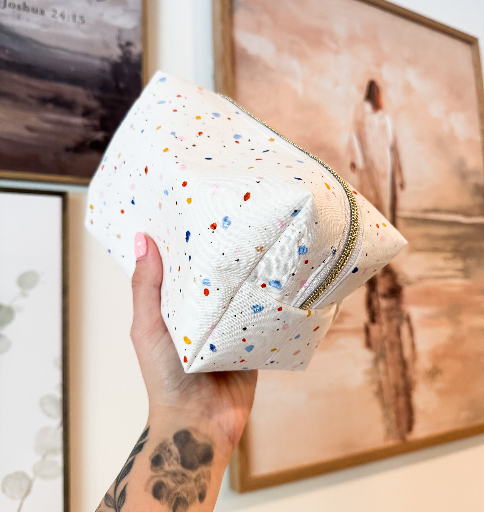 Terrazzo Boxy Bag