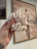 Pastel Spotted Scrunchie