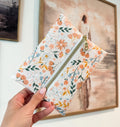 Peach Floral Book Buddy