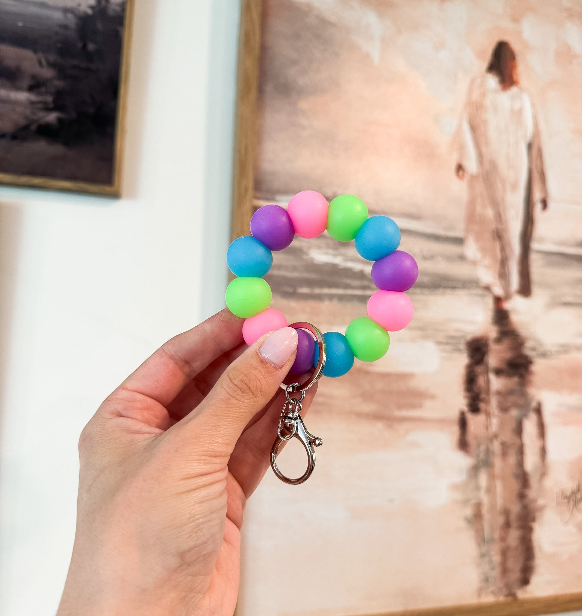 Vibrant Summer Mini Keychain