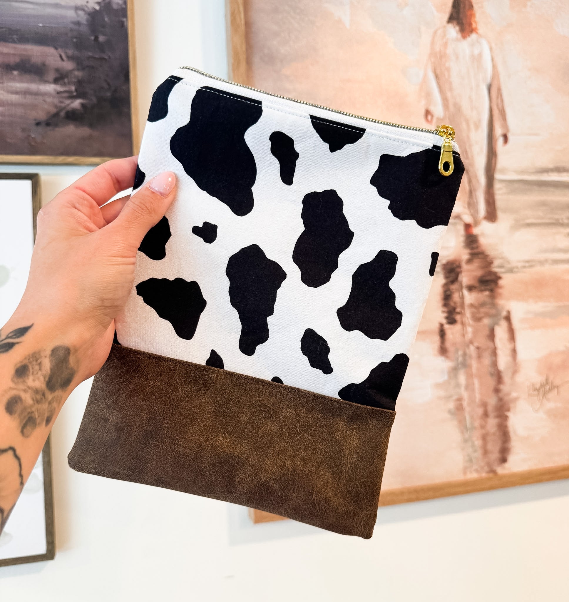 Black Cow Everyday Essential Bag