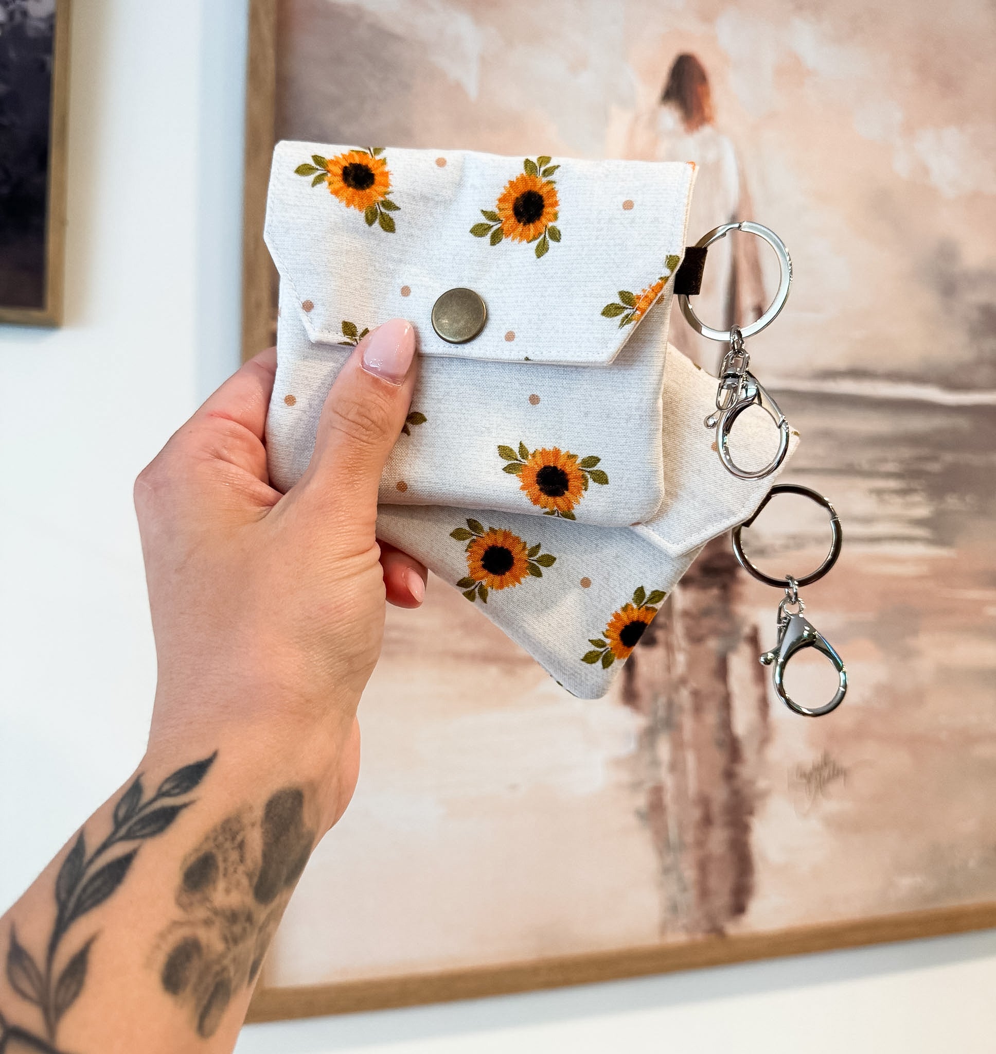Sunflowers Card Holder
