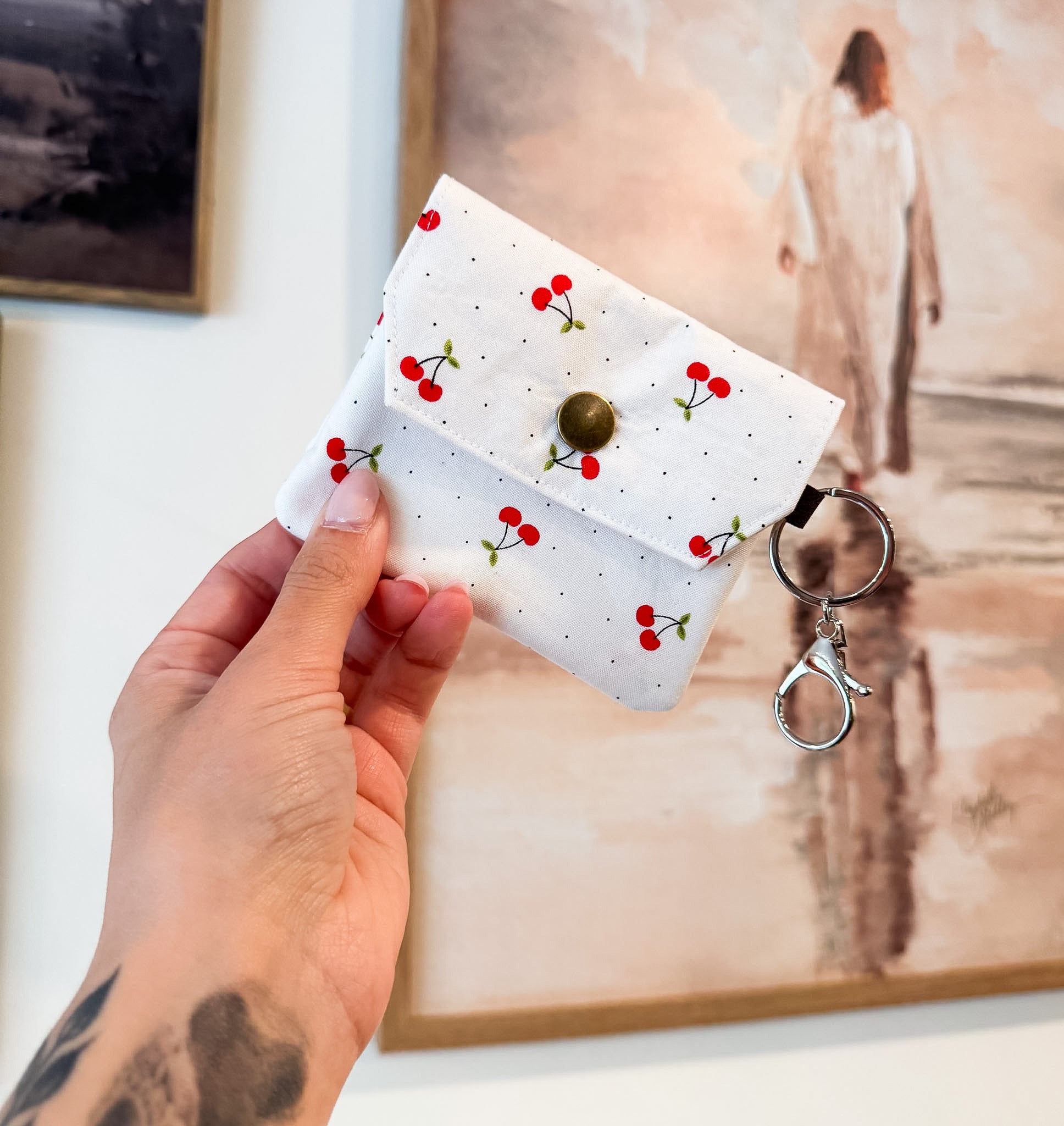 Cherries Card Holder