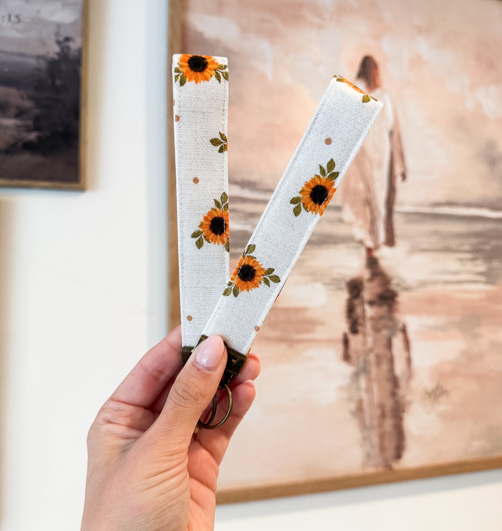 Sunflowers Key Fob