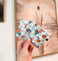 Peaches Gingham Card Holder