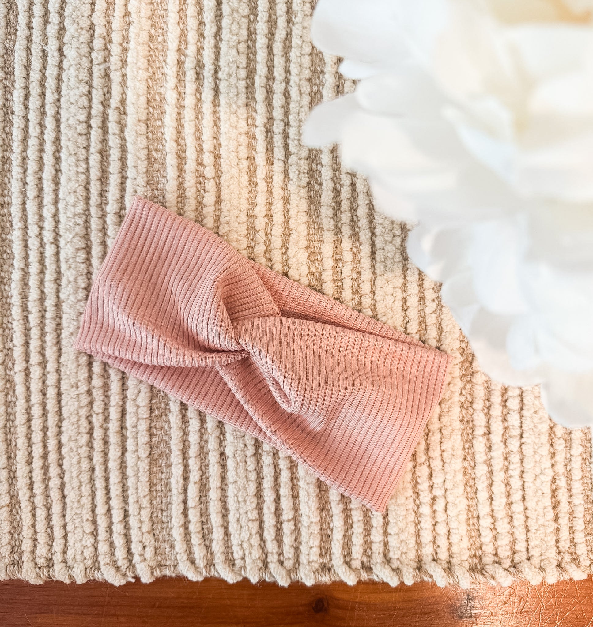 Peachy Pink Headwrap