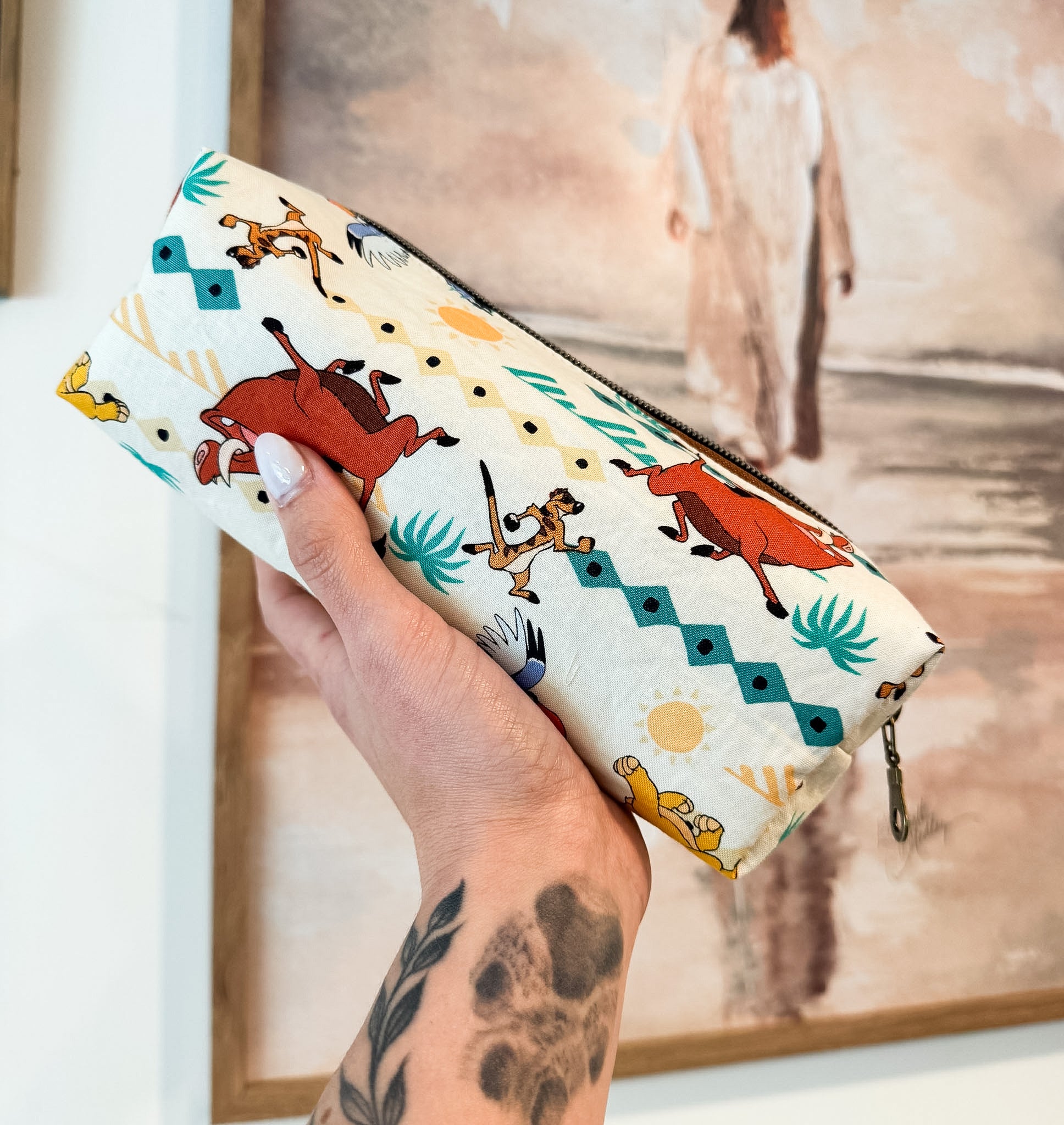 The King Pencil Pouch