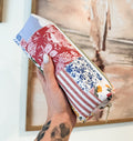 Vintage Patchwork Boxy Pencil Pouch