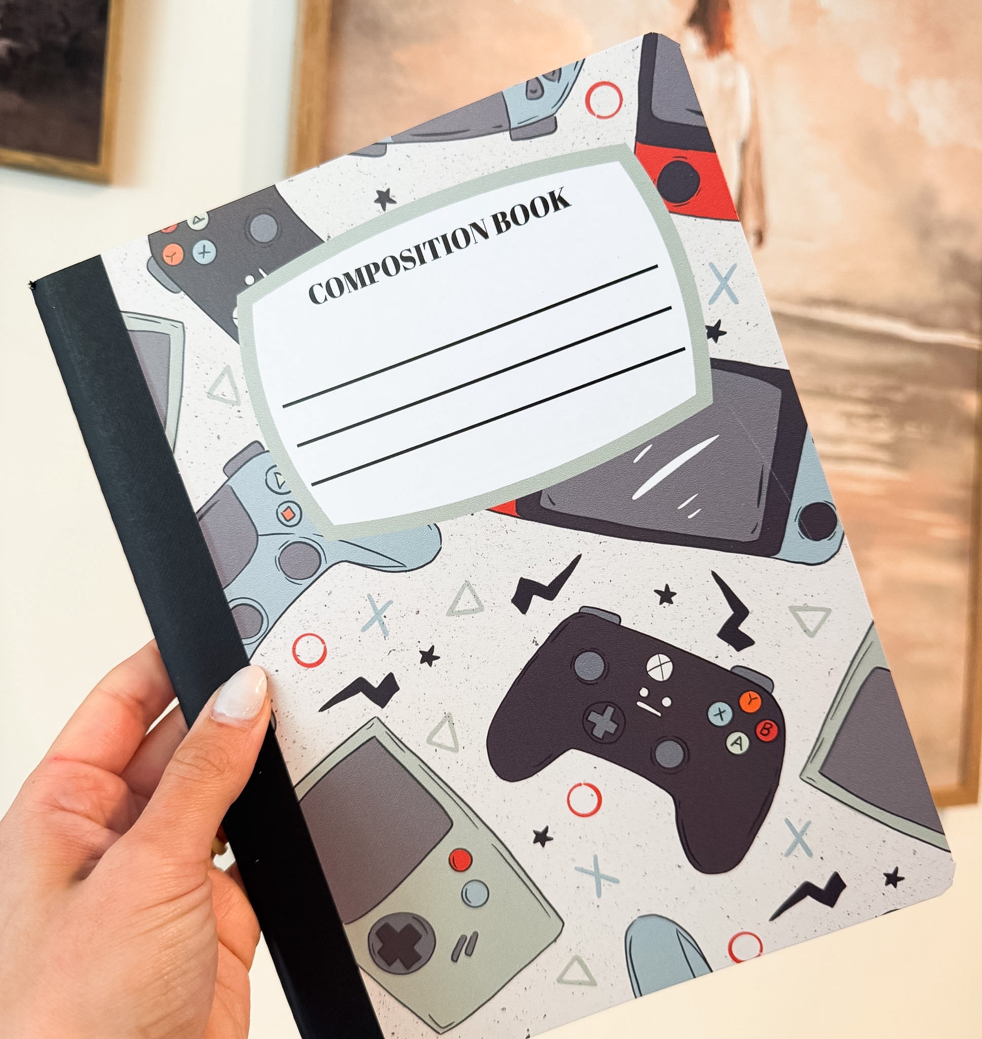 Gamer Controls Notebook