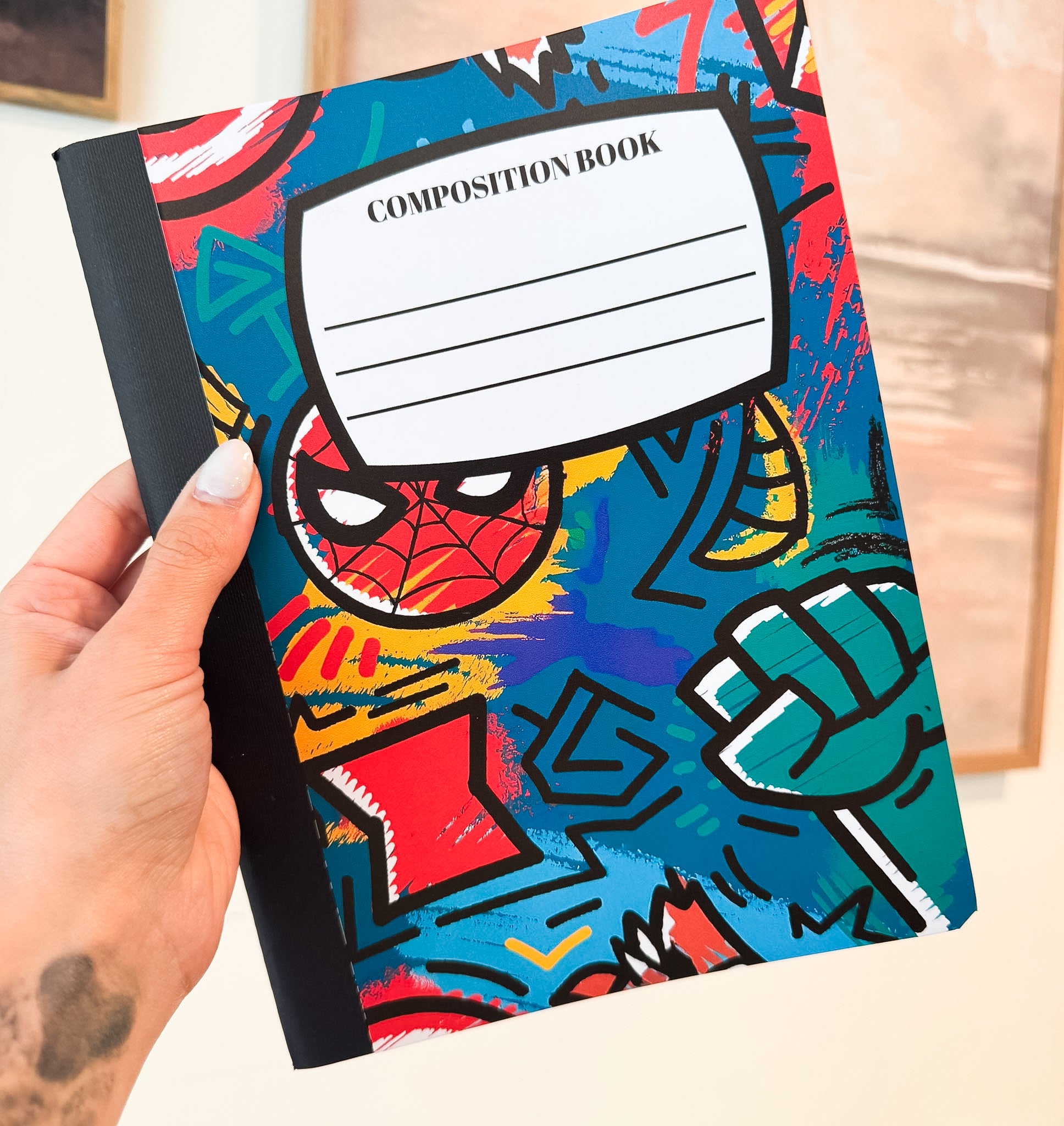 Superheros Notebook