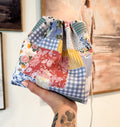 Vintage Patchwork Scrunch & Go Bag-PREORDER