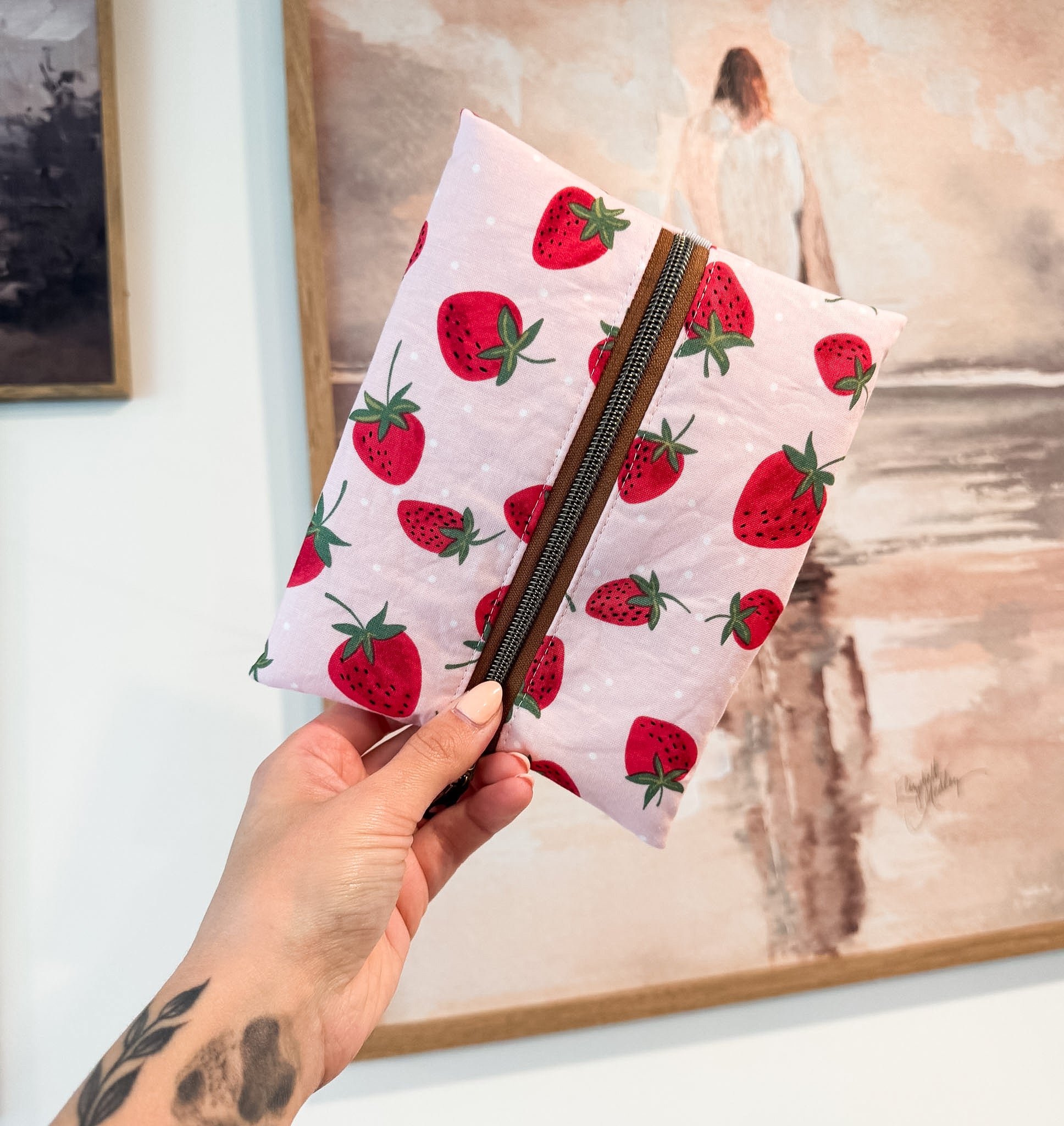 Strawberries Book Buddy