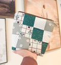Plaid Mouse Patchwork Zipper Pouch