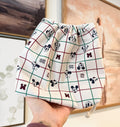 Mouse Plaid Scrunch & Go