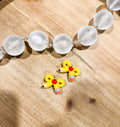 Apple Pencil Bow 3D Focal Bead- Single