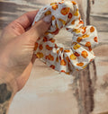 Tri-Color Pumpkin Scrunchie