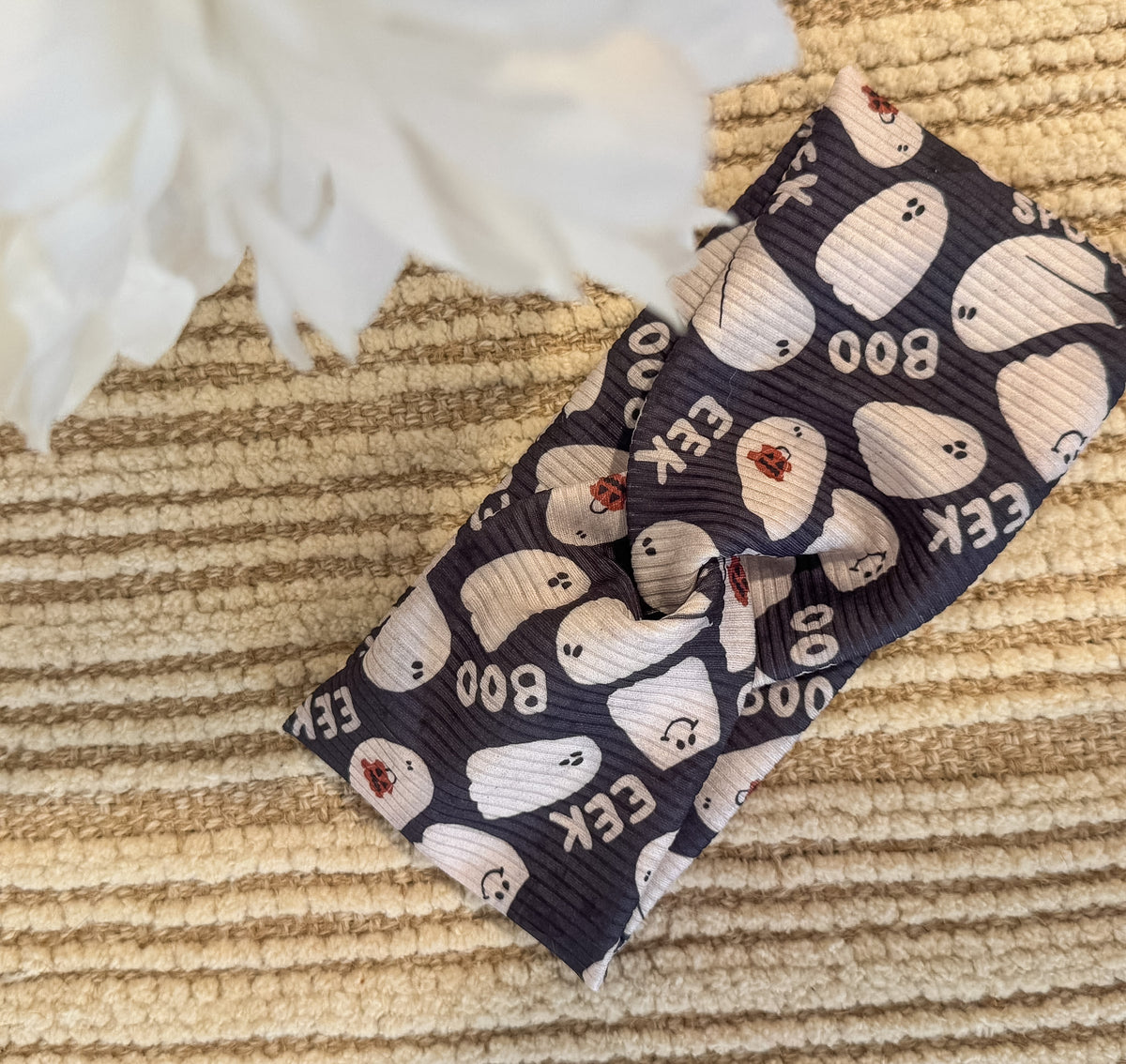 Boo Ghost Headwrap