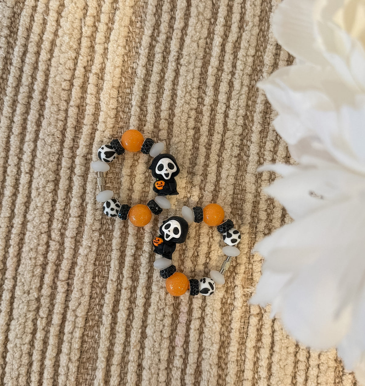 Ghost Face Cup Charm