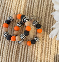 Halloween Cow Wristlet