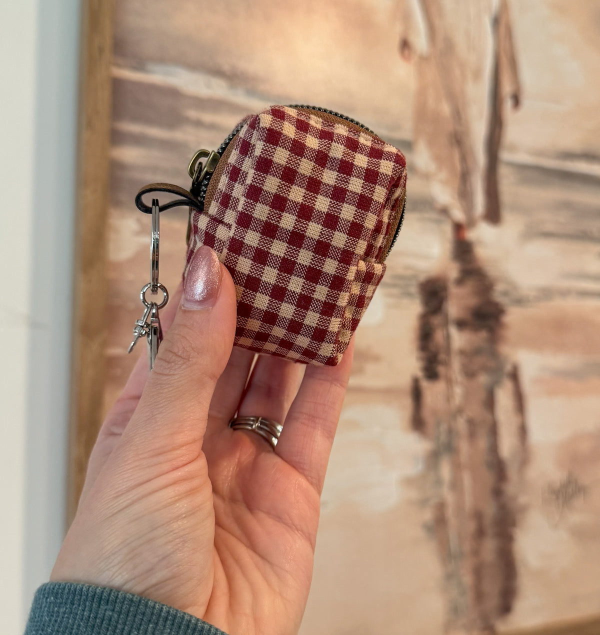 Red Flannel Clip & Go