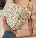 Yellow Floral Boxy Bag