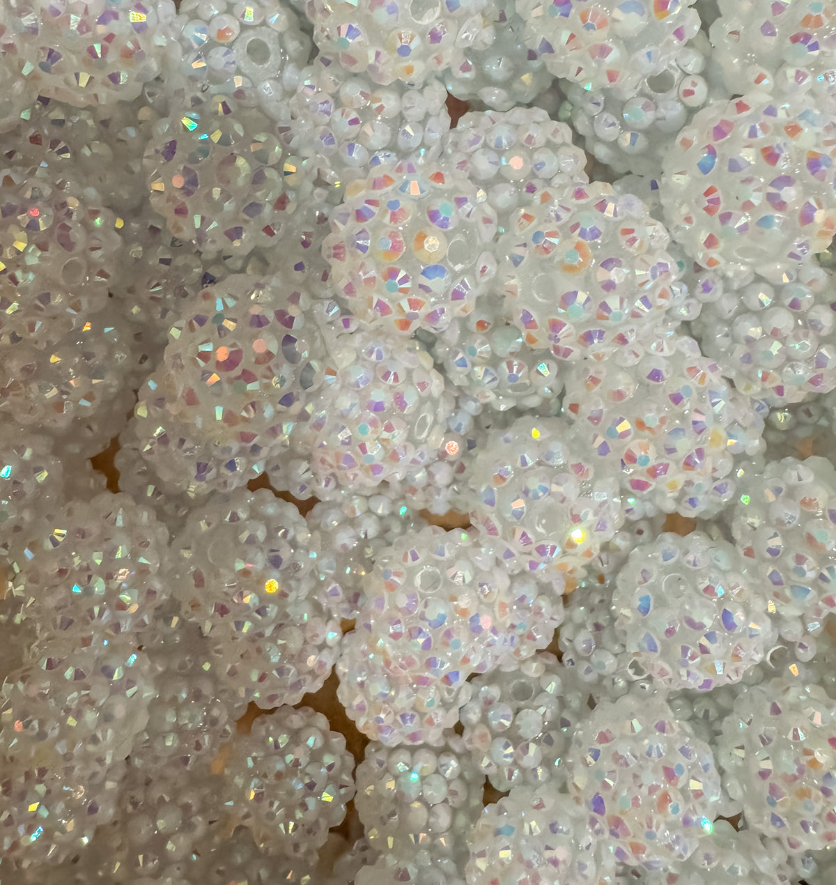 Clear White 16mm Rhinestone-Single