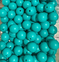 Sea Blue 12mm Round Bead-SINGLE