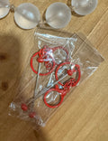 Red Bar Keychains-SINGLE