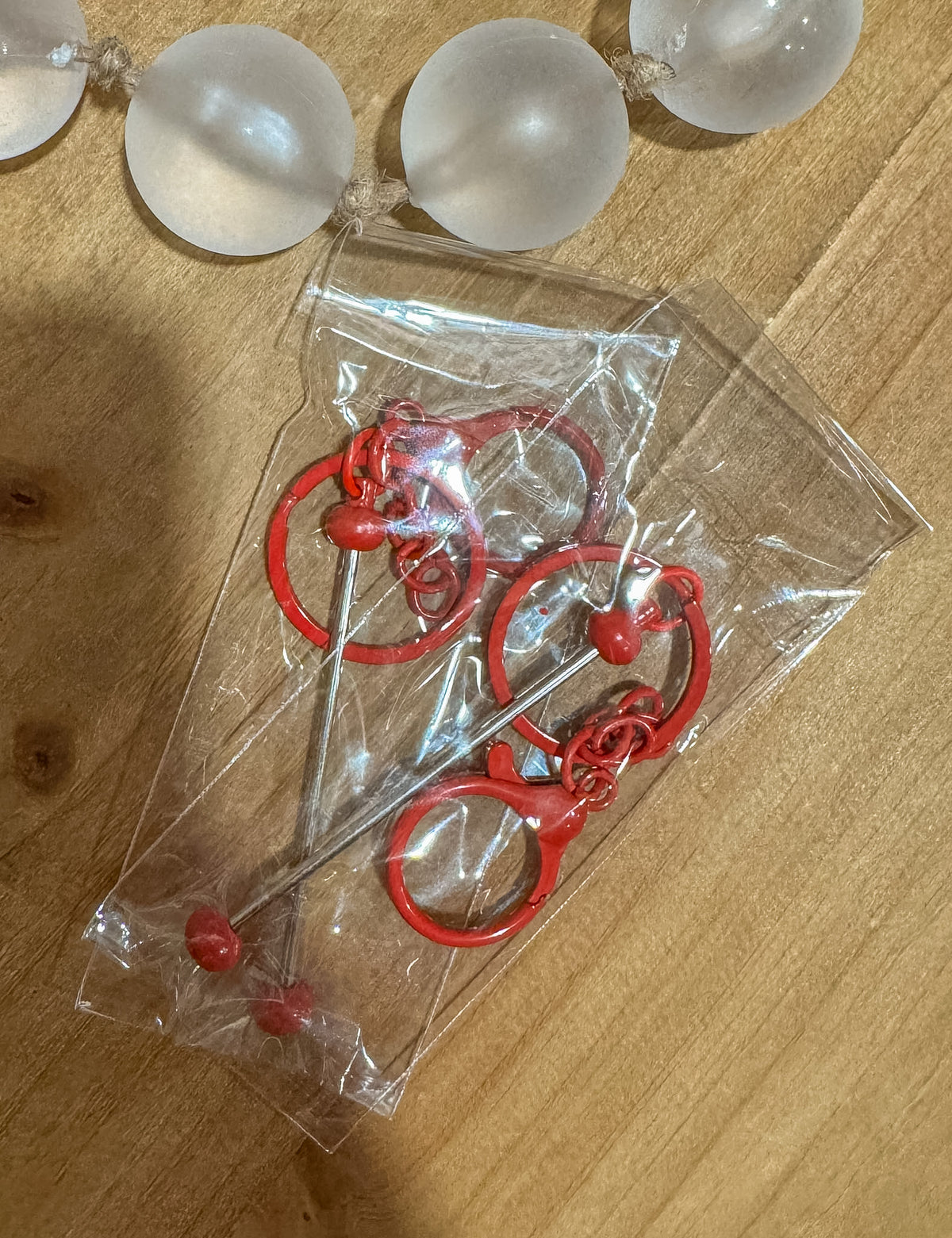 Red Bar Keychains-SINGLE