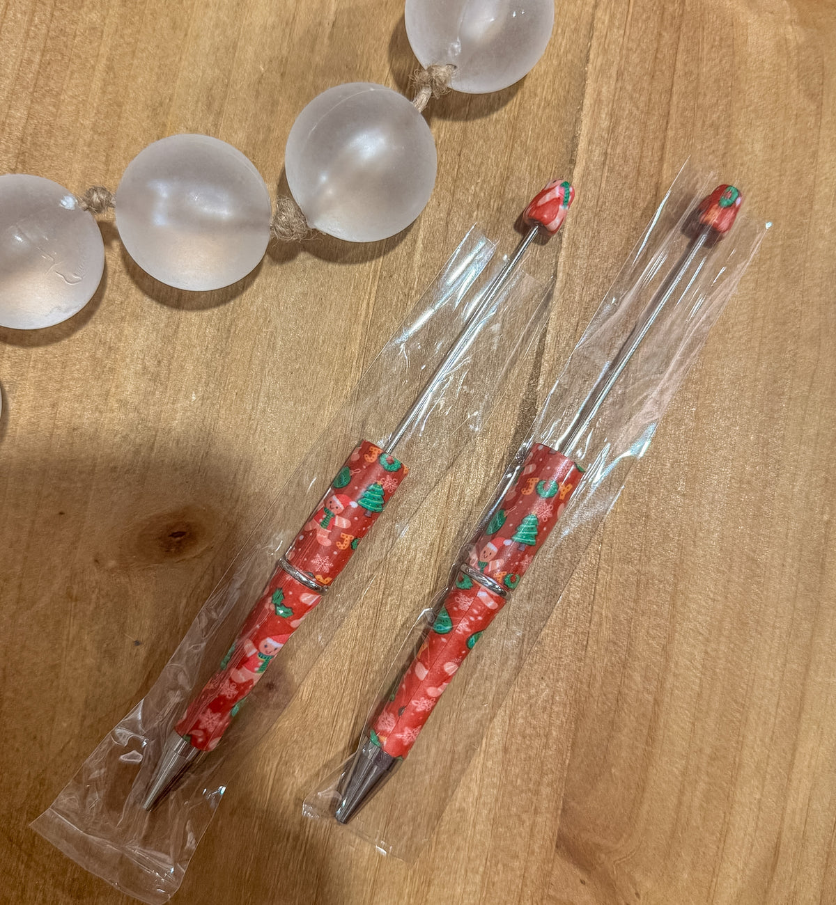 Red Gingerbread Refillable Pen-Single