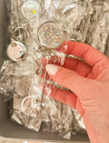 Silver Glitter Badge Reels - Single