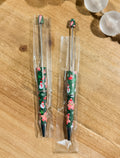 Green Gingerbread Refillable Pen-Single
