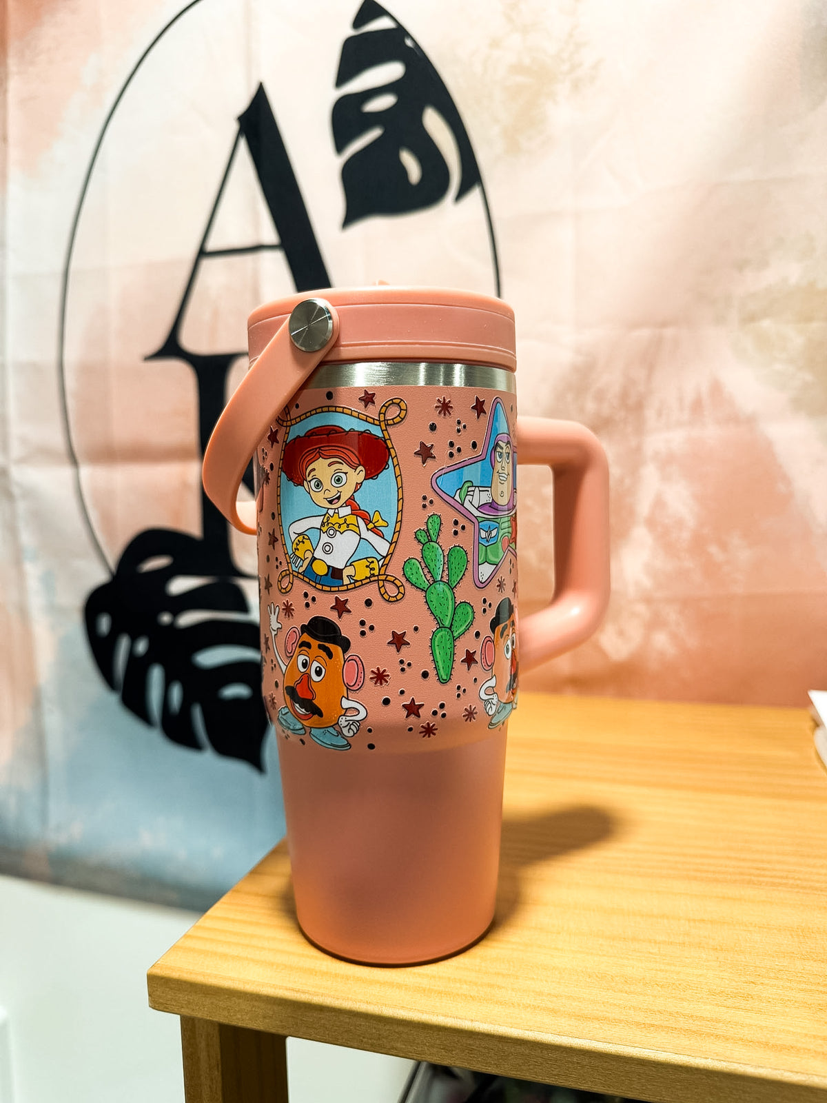 TS and Friends Salmon Tumbler