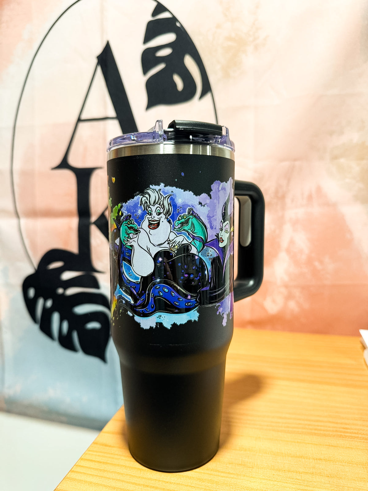 Black Villains Tumbler