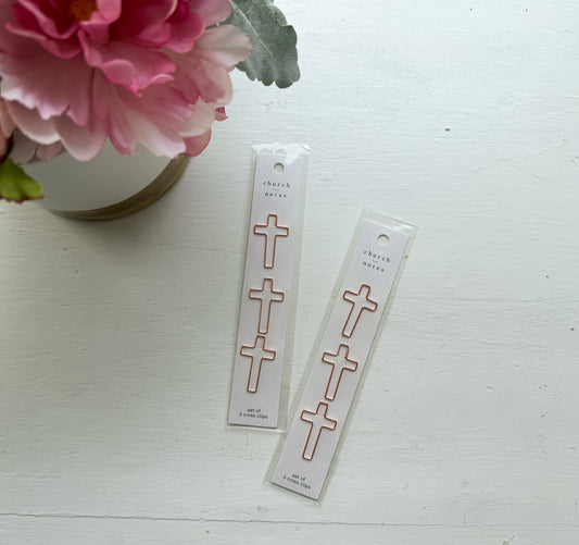 Cross PaperClip Set