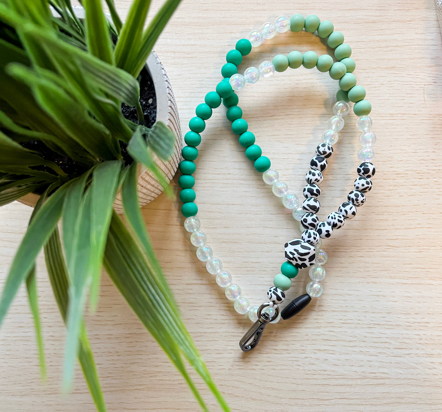 Custom Beaded Lanyard