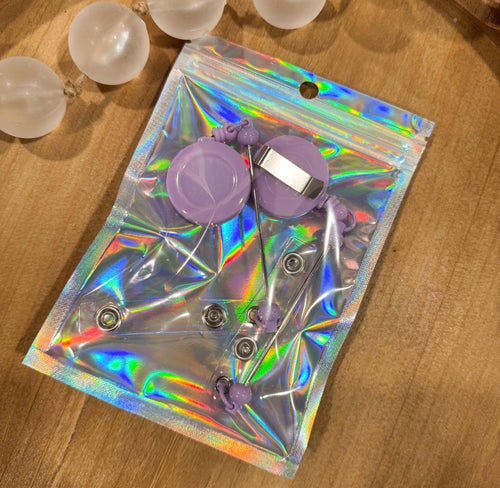 2pk Purple Bar Badge Reels