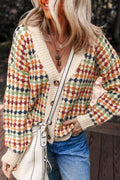 MultiColor Sweater Cardigan