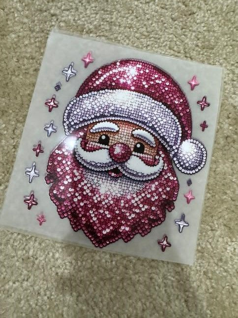 Faux Sparkle Santa | Toddler/Youth Print