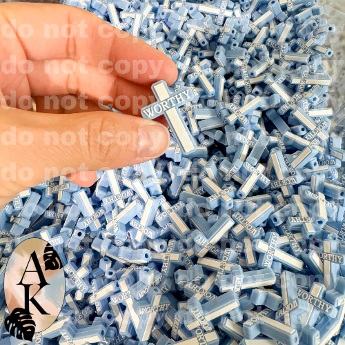 Worthy [Blue] | Focal Bead